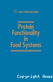 Protein functionality in food systems - 17th annual meeting (09/07/1993 - 10/07/1993, Chicago, Etats-Unis).