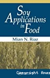 Soy applications in food.