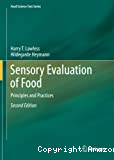 Sensory evaluation of food