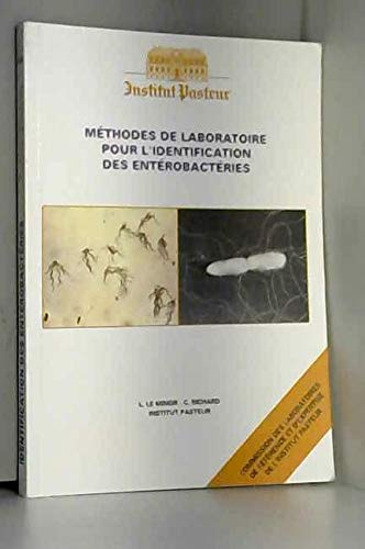 Méthodes de laboratoire pour l'identification des entérobactéries.