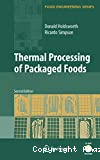 Thermal processing of packaged foods.