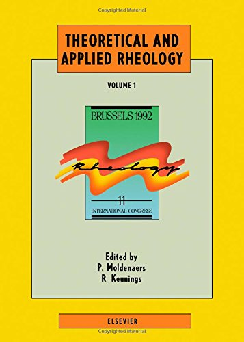 Theoretical and applied rheology (2 Vol.) - 11th international congress on rheology (17/08/1992 - 21/08/1992, Bruxelles, Belgique) Vol. 1.