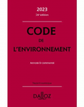 Code de l'environnement 2023