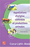 Appellations d'origine contrôlée et productions animales