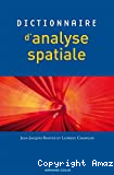 Dictionnaire d'analyse spatiale