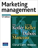 Marketing management.