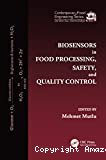 Biosensors in food processing, safety, and quality control