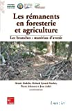 Les rémanents en foresterie et agriculture : les branches, matériau d'avenir