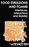 Food emulsions and foams. Interfaces, interactions and stability - Conference (16/03/1998 - 18/03/1998, Seville, Espagne).