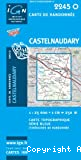Carte IGN 1/25000, n° 2245 O, Castelnaudary