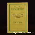 Flora europaea check-list and chromosome index.