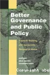 Better Governance and Public Policy. Capacity Building for Democratic Renewal in Africa.