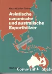 Asiatische ozeannische und australische exportholzer.