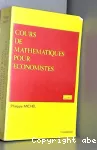 Cours de mathématiques pour économistes