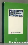 Principes de politique économique