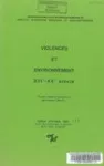 Violences et environnement : XVI - XX siècle : journée d'études 1991