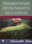 Transboundary environmental negociation