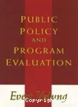 Public policy and program evaluation