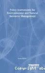 Policy instruments for environmental and natural resource management