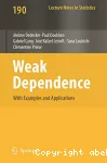 Weak dependence