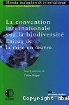 La convention internationale sur la biodiversité