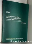 Annuaire des produits forestiers. 1974-1985