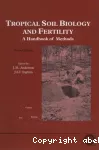 Tropical soil biology and fertility. A handbook of methods. Second edition