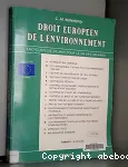 Droit européen de l'environnement