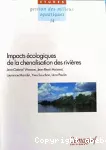 Impacts écologiques de la chenalisation des rivières - Rapport final