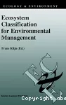 Ecosystem classification for environmental management