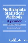 Multivariate statistical methods. A primer