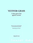 Vetiver grass- A thin green line against erosion