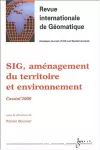 SIG, aménagement du territoire et environnement. Cassini 2000