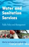 Water and sanitation services. Public policy and management