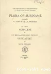 Flora of Suriname Vol. 5, Part 1 : Moraceae, Urticaceae auteurgn Lanjouw J.; Stoffers A.L. titregn Flora of Suriname