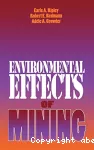 Environmental effects of mining