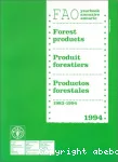 Produits forestiers 1983-1994