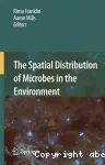 The spatial distribution of microbes in the environment