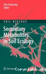 Secondary metabolites in soil ecology