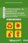 Dictionnaire de l'environnement, de l'écologie et du développement durable