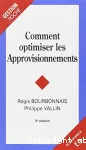 Comment optimiser les approvisionnements