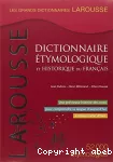 Grand dictionnaire étymologique et historique du français