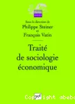 Traité de sociologie économique