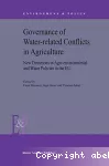 Governance of water-related conflicts in agriculture