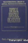 Empirical industrial organization