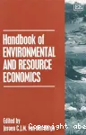 Handbook of environmental and resource economics