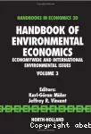 Economywide and international environemental issues