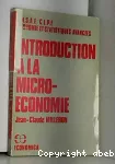 Introduction à la microéconomie