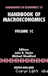 Handbook of macroeconomics