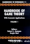 Handbook of game theory with economic applications